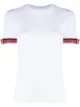 Image 1 of BOSS ribbon stripe cuff T-shirt