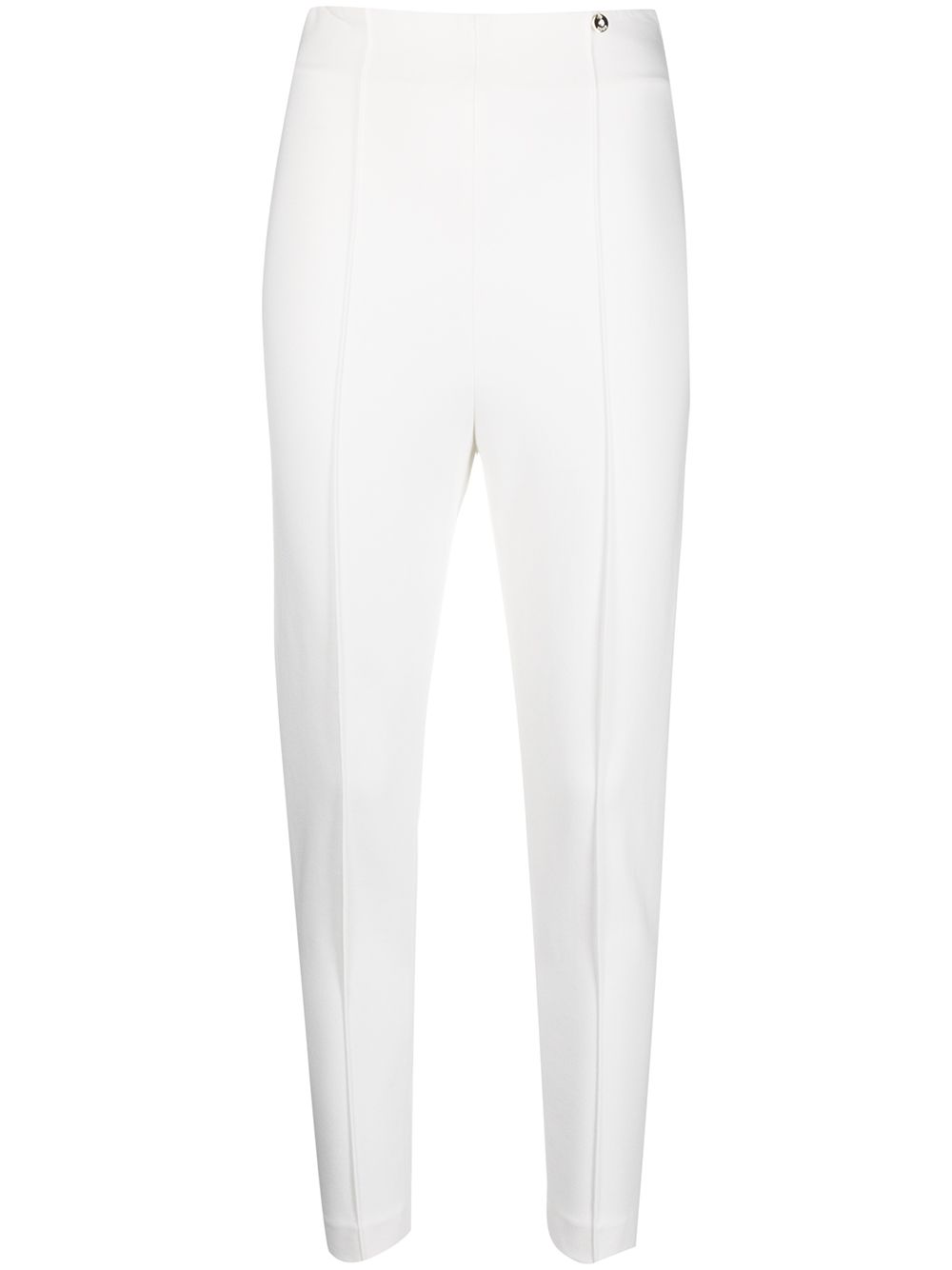 

LIU JO pantalones con tiro alto - Blanco