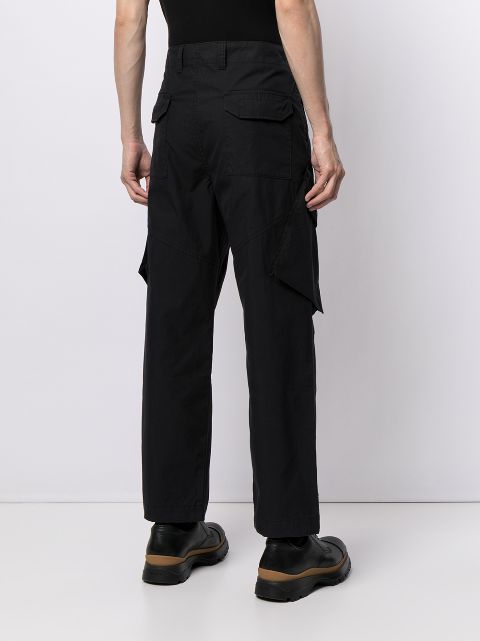 cropped cargo trousers