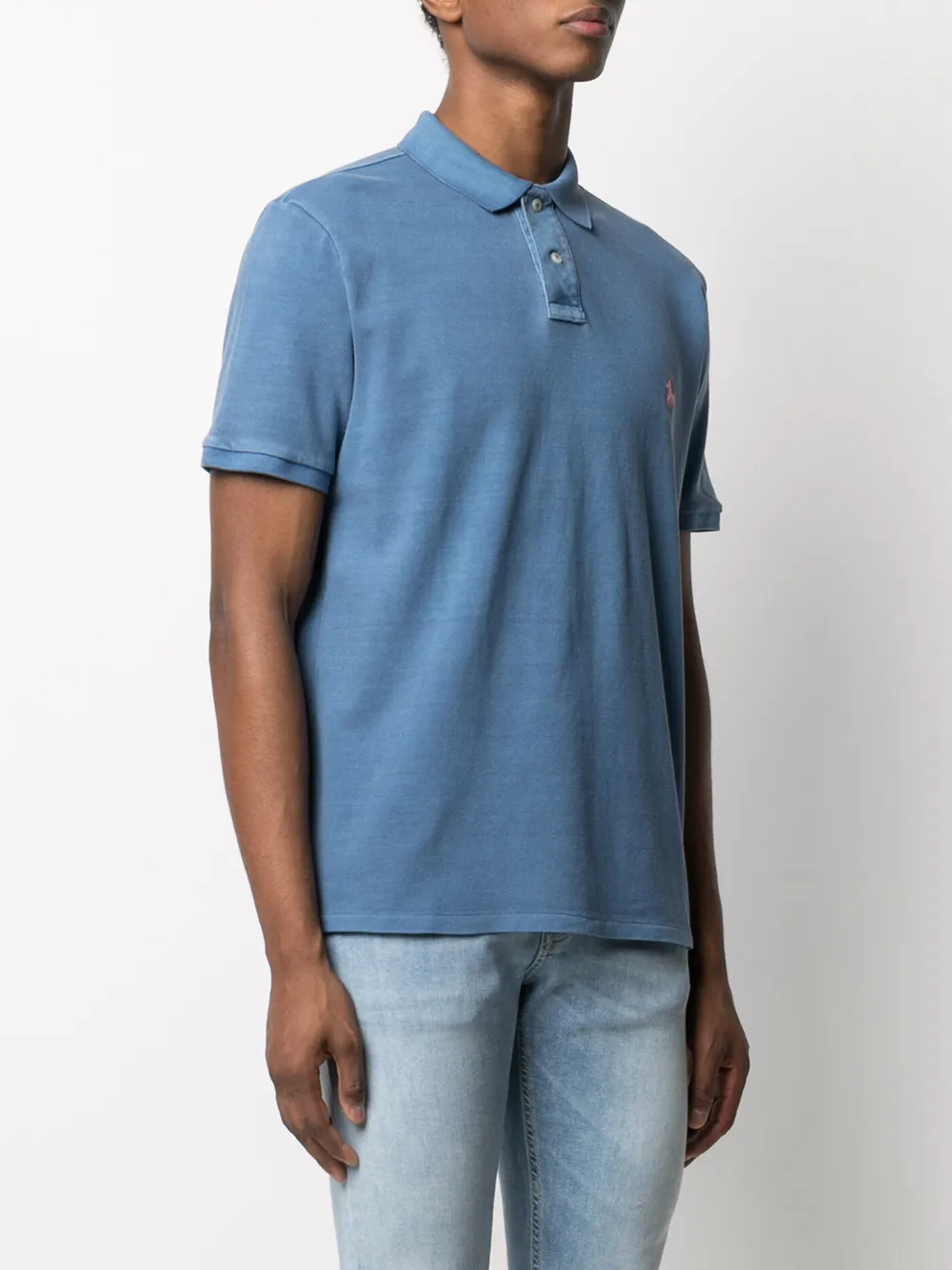 фото Polo ralph lauren рубашка поло с вышитым логотипом