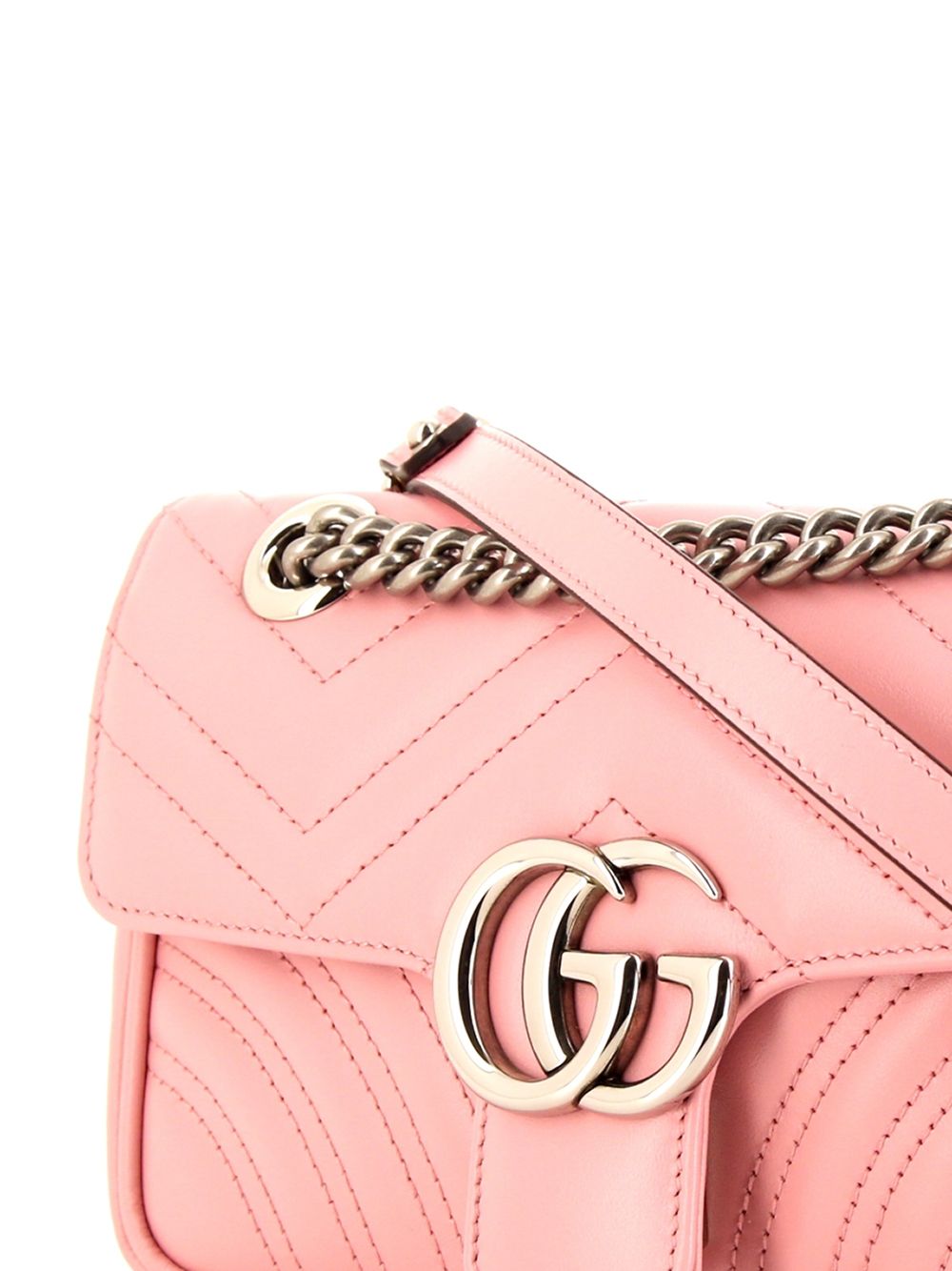 фото Gucci pre-owned мини-сумка на плечо gg marmont 2020-го года