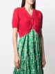 L'Autre Chose ribbed-knit cropped cardigan