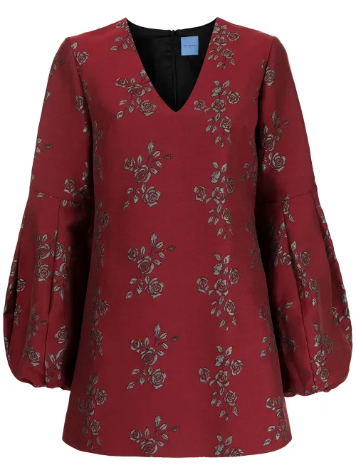 Robe courte à motif brodé - Macgraw - Modalova
