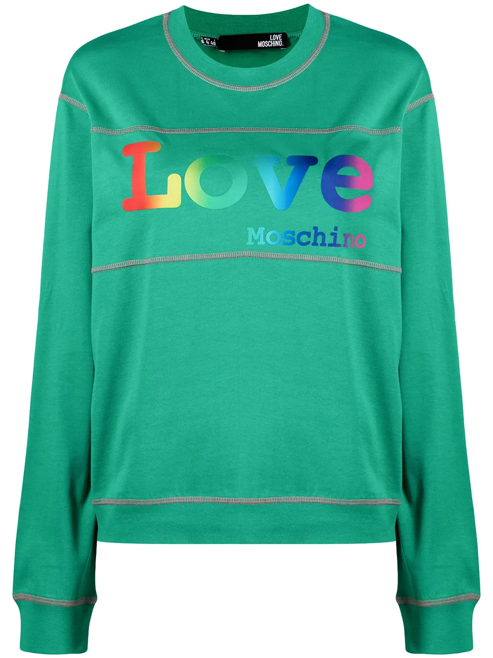 фото Love moschino толстовка с логотипом