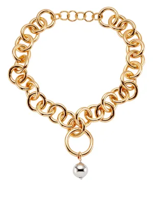 womens designer gold necklace