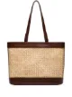 Image 1 of St. Agni Harper rattan-mesh tote bag