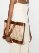 Image 2 of St. Agni Harper rattan-mesh tote bag