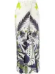 Image 1 of Valentino World Arazzo print midi skirt