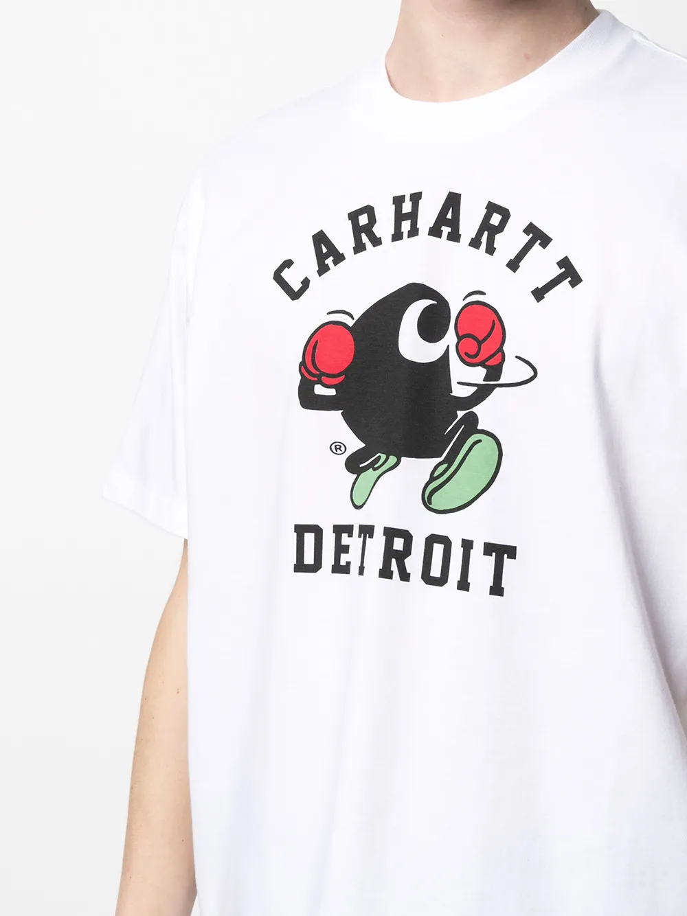 фото Carhartt wip футболка boxing c