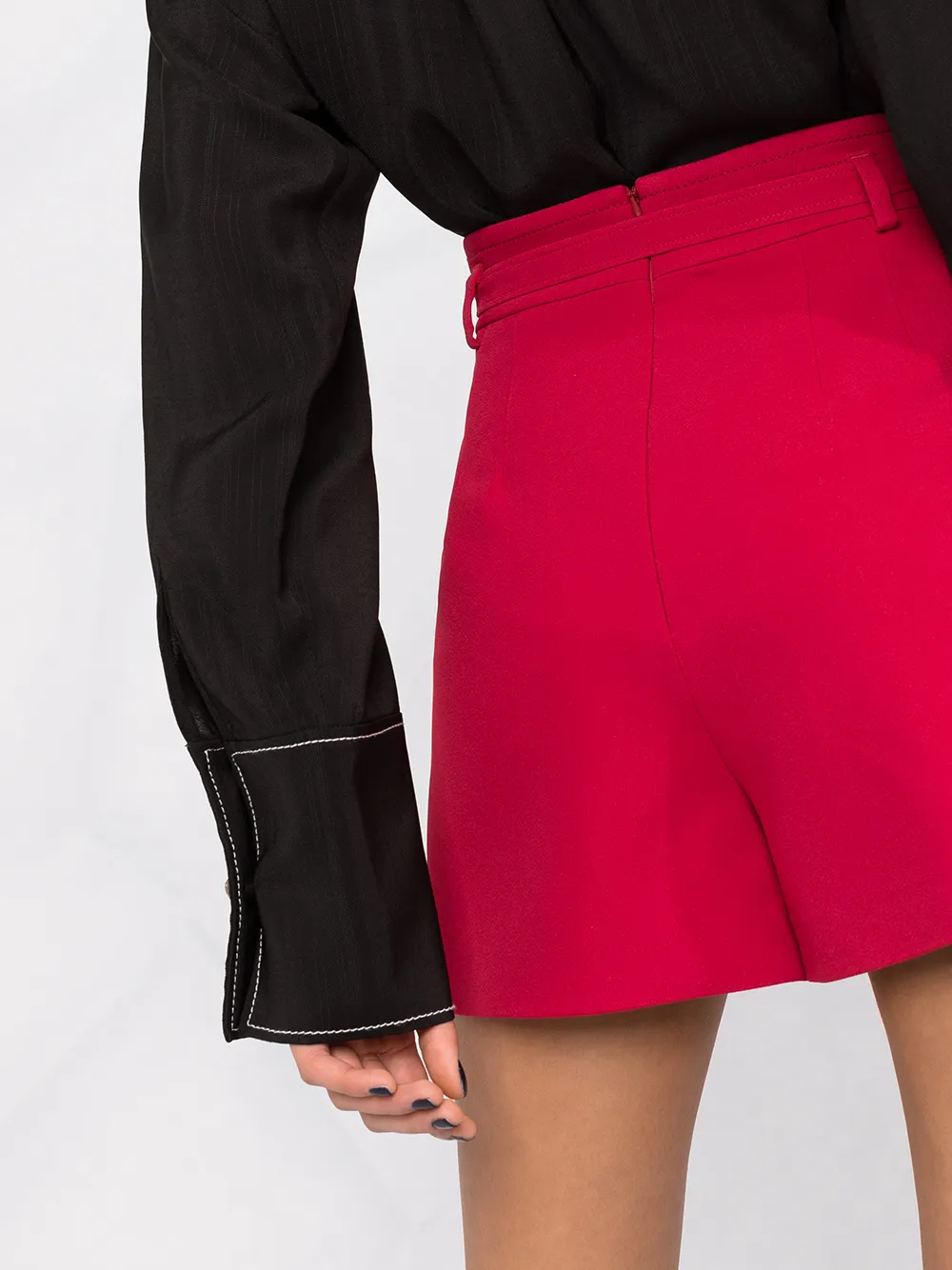 фото Red valentino юбка-шорты с поясом