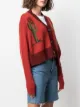 Alanui cactus-knit cashmere cardigan
