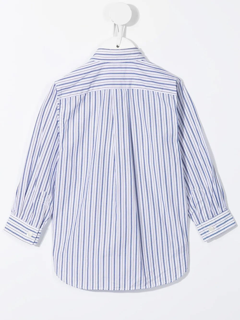 Comme Des Garçons Play Kids striped button-up shirt | Boys Shirts | Image 2