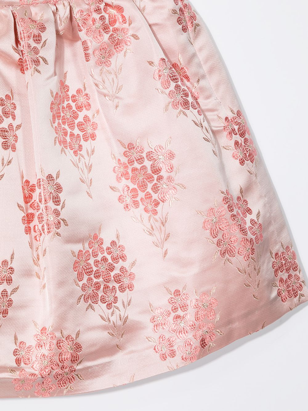 Shop Hucklebones London Floral-print Skirt In Pink