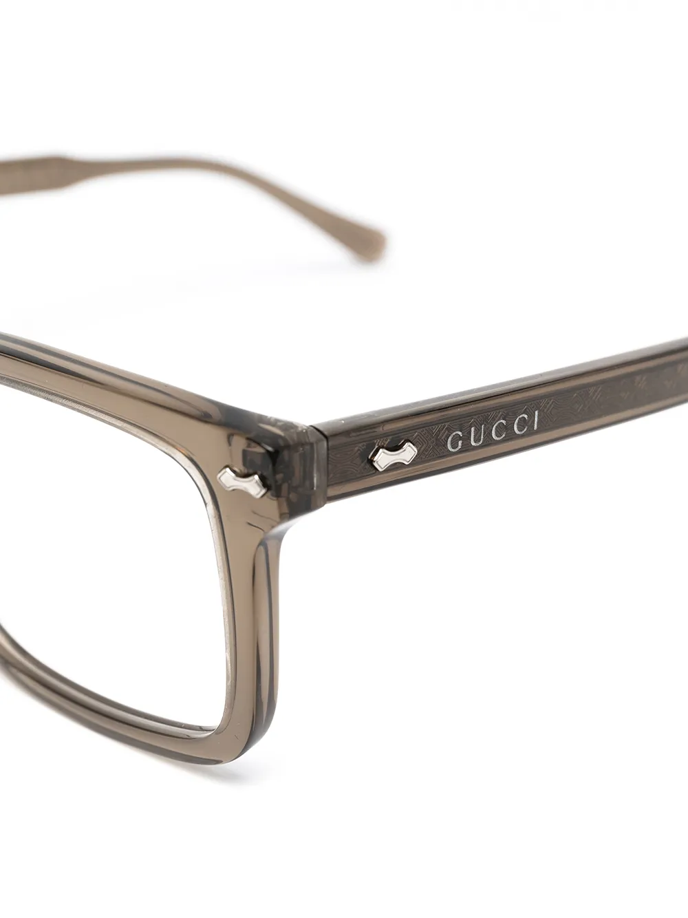 фото Gucci eyewear очки в квадратной оправе