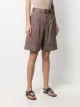 Peserico Shorts mit Gürtel