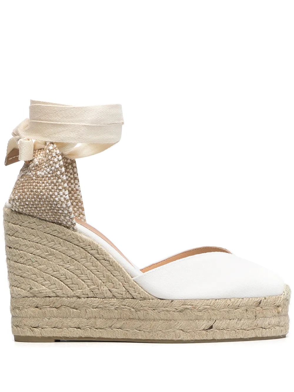 Castañer Chiara wedge espadrilles White