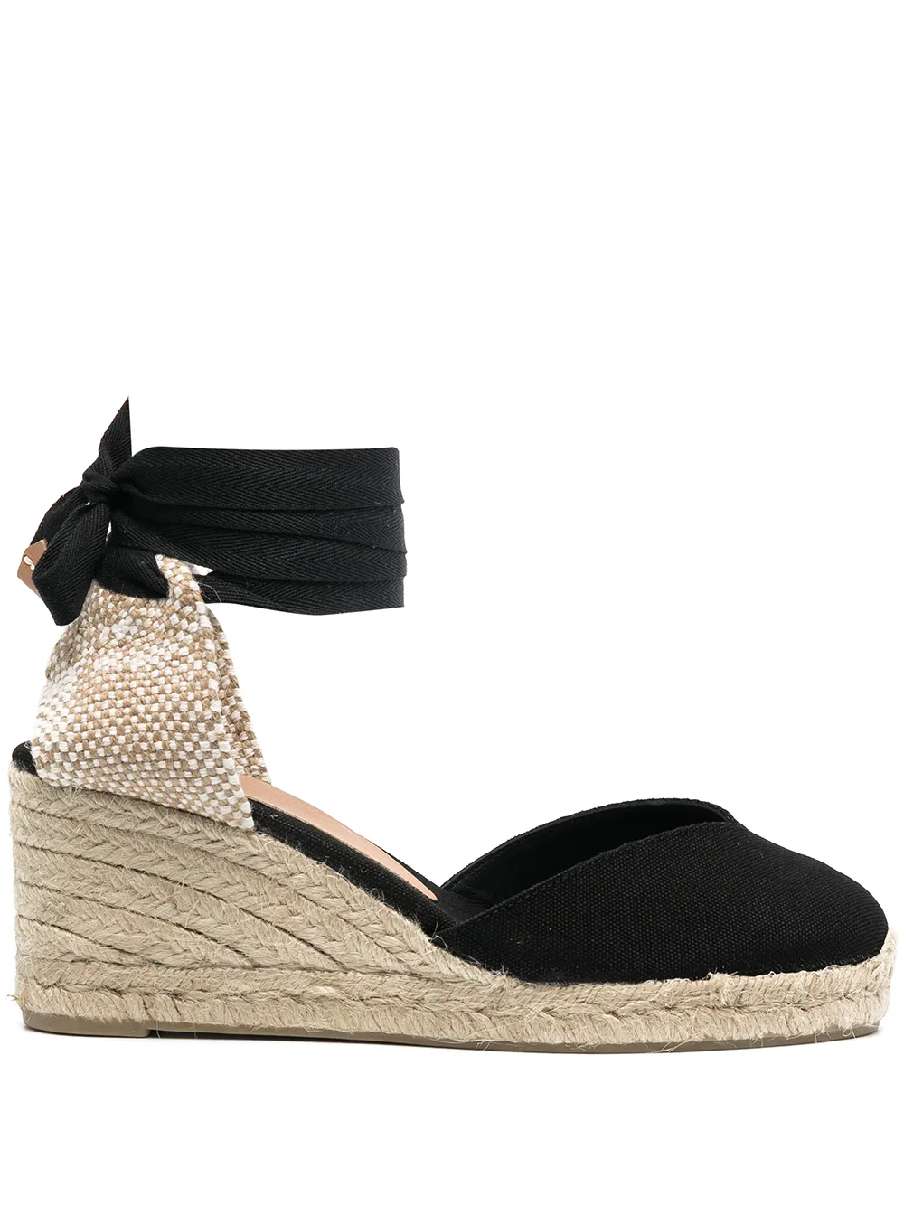 Castañer Chiara Wedge-Espadrilles - Schwarz