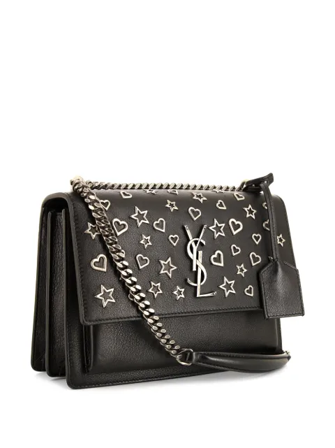 ysl studded sunset bag