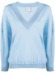 Image 1 of L'Autre Chose V-neck fine-knit jumper