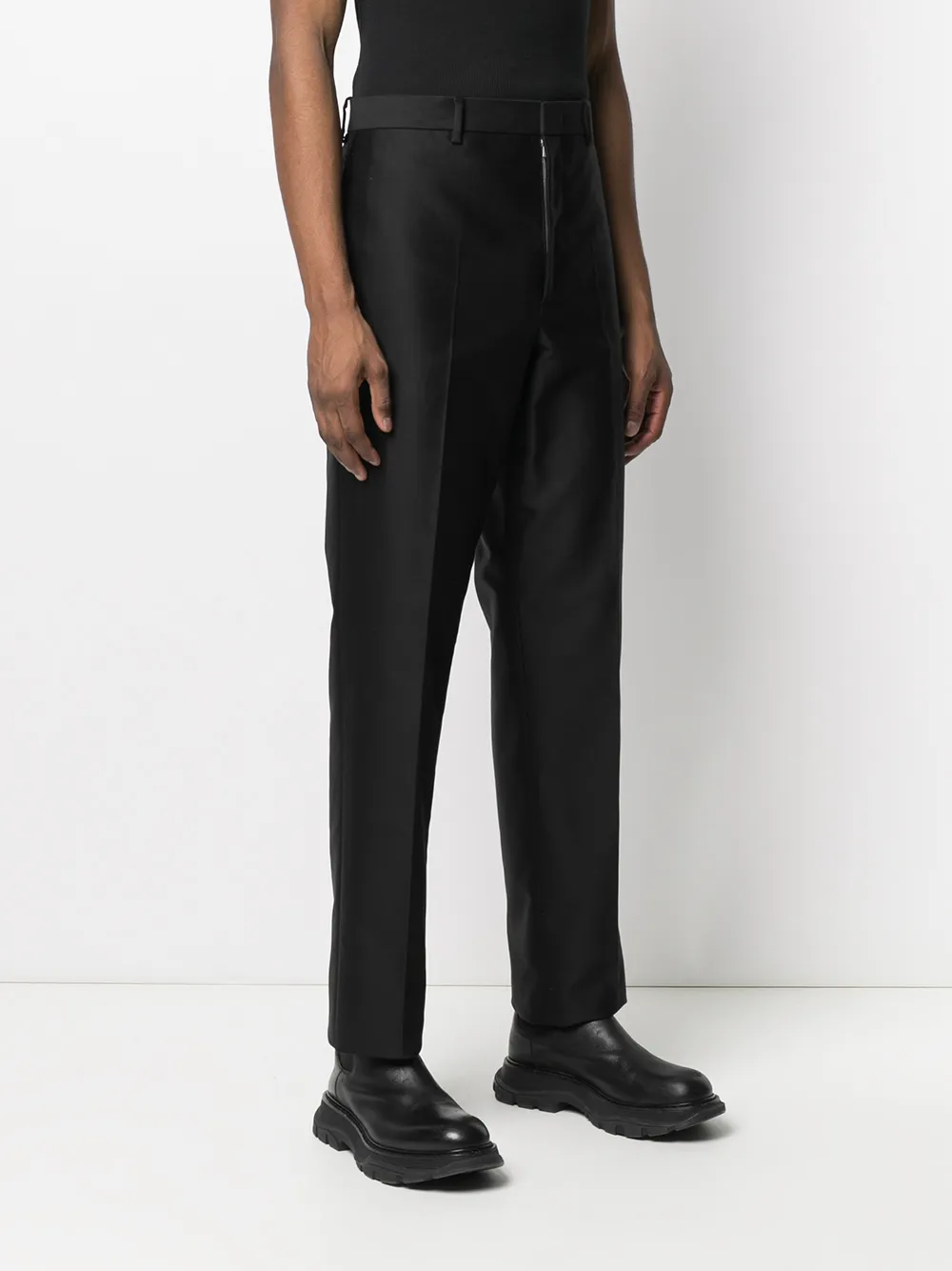 фото Jil sander прямые брюки строгого кроя