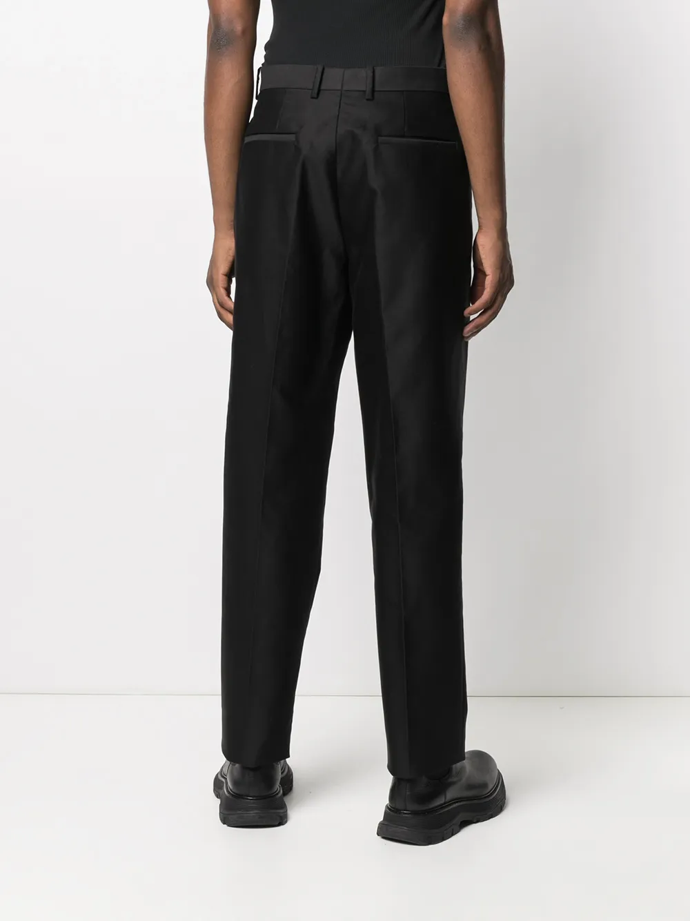 фото Jil sander прямые брюки строгого кроя