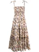 Image 1 of Tory Burch floral-print ruched dress