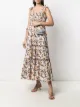 Image 2 of Tory Burch floral-print ruched dress