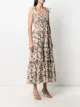 Tory Burch floral-print ruched dress