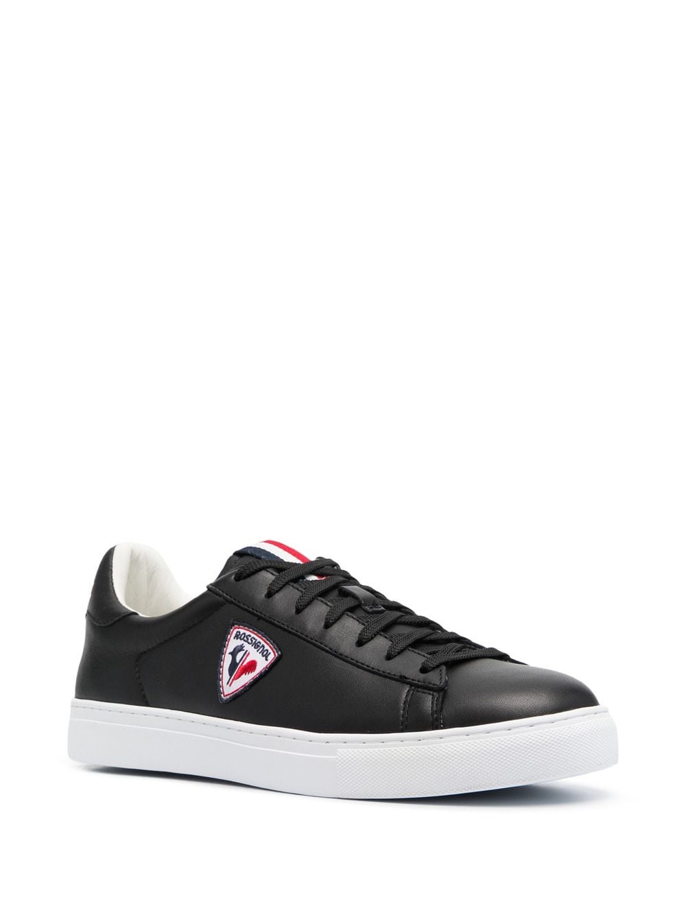 Shop Rossignol Alex Leather Low-top Sneakers In Black