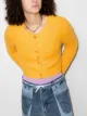 Image 2 of Frankies Bikinis Cherie fuzzy cardigan