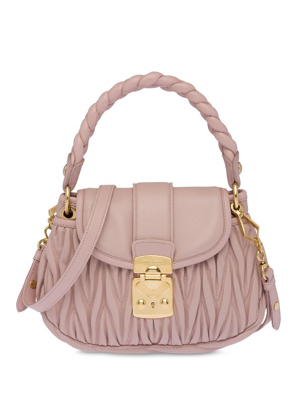 miu miu coffer matelasse bag