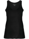 Majestic Filatures linen tank top - Black