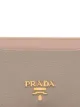 Prada logo plaque card holder