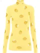 Image 1 of Prada cut-out high-neck top