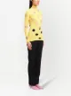 Prada cut-out high-neck top