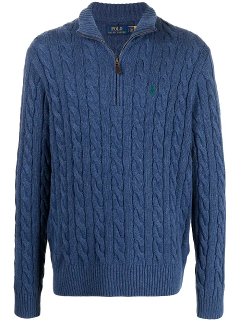 ralph lauren knitted jacket