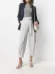 Image 2 of Fabiana Filippi cropped high-waisted trousers