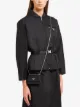 Prada logo-plaque wallet bag