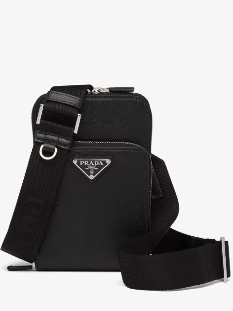 Prada saffiano-leather phone case