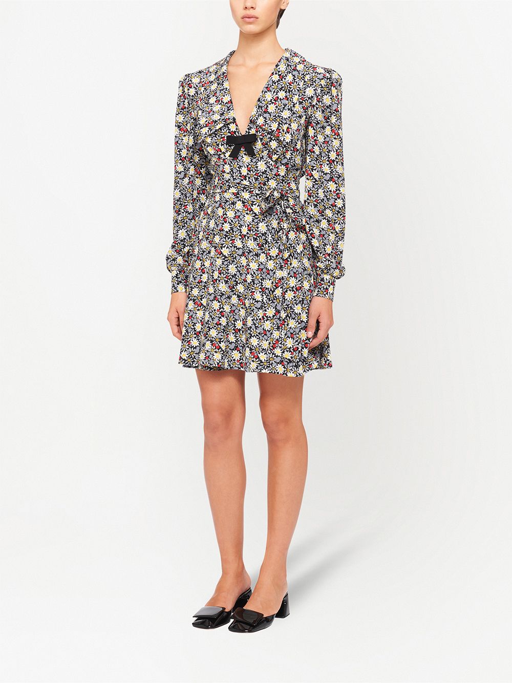 Miu Miu floral-print Dress - Farfetch