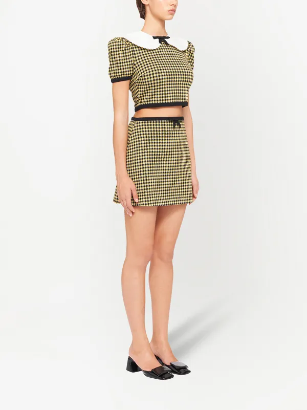 gingham skirt pattern