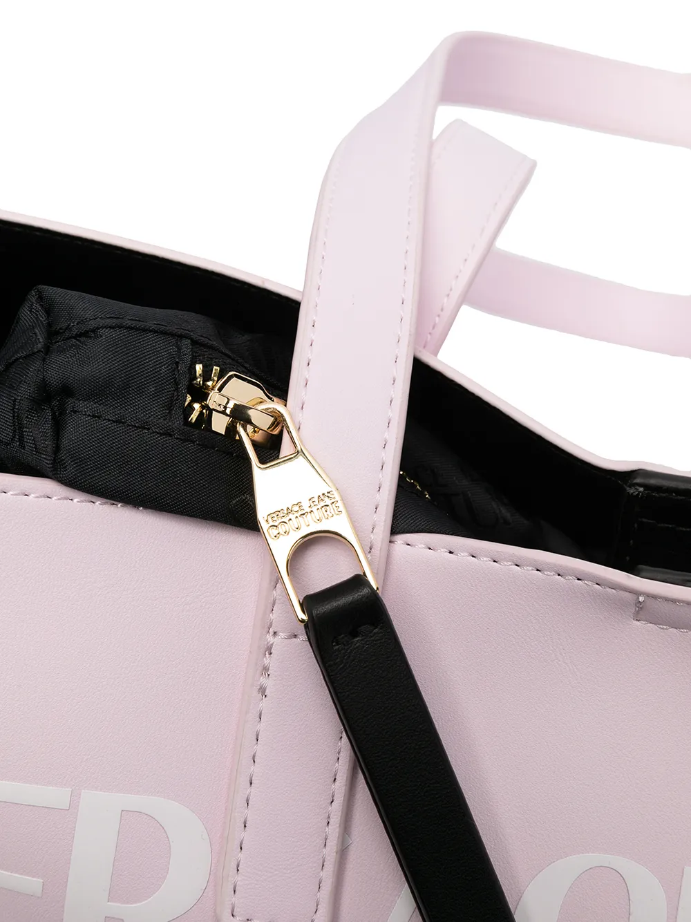 фото Versace jeans couture сумка-тоут с логотипом