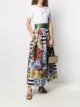 الصورة 2 من Dolce & Gabbana تيشيرت ببروش شعار الماركة