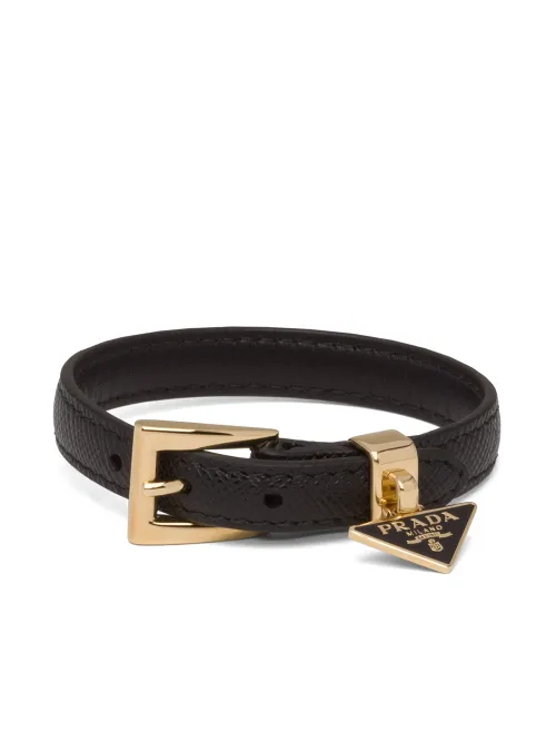 Bracelet en cuir Saffiano - Prada - Modalova
