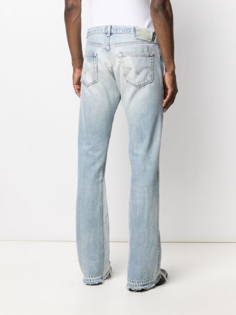 GALLERY DEPT. blue stonewashed flared-leg jeans for men | 90210LAFLARE ...