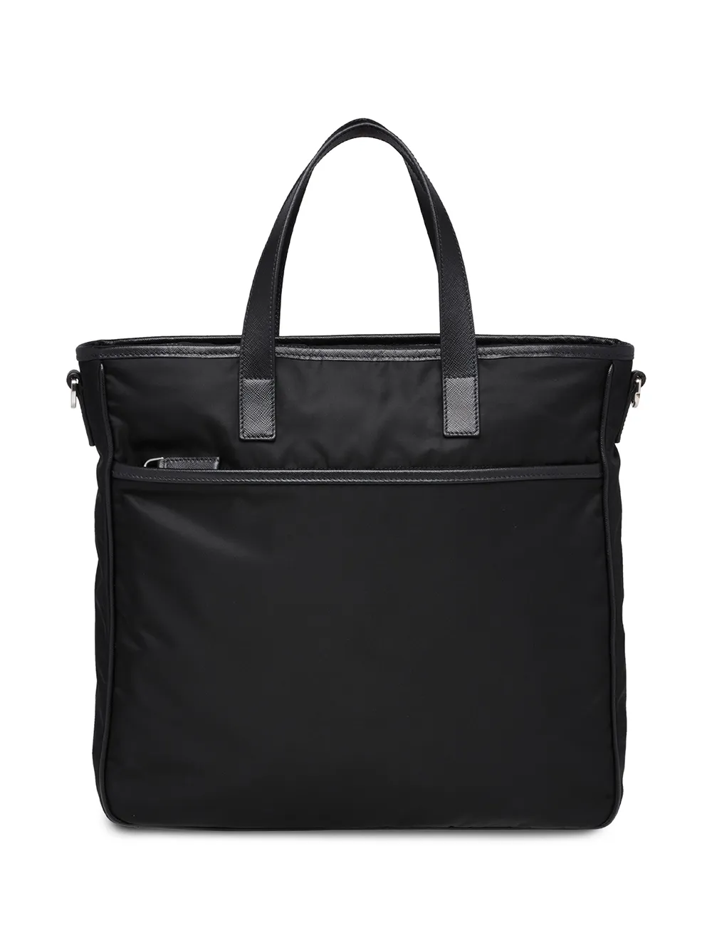  Prada Multi-pocket Logo Tote Bag - Black 