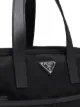 Prada multi-pocket logo tote bag