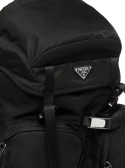Prada Re-Nylon マルチポケット バックパック - Farfetch