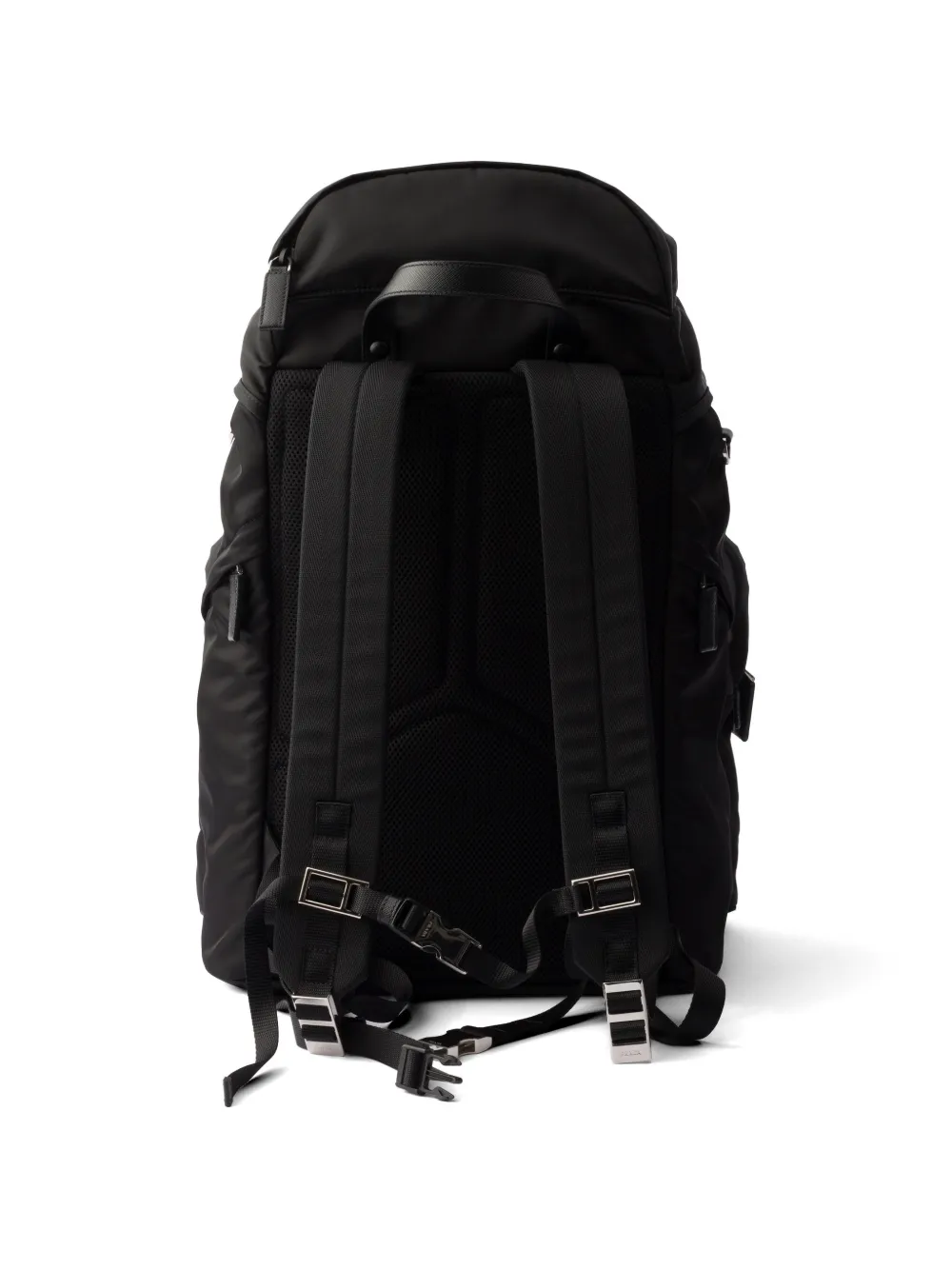 Prada Re-Nylon multi-pocket Backpack | Black | FARFETCH