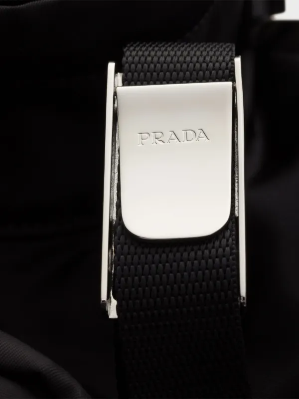 Prada Re-Nylon multi-pocket Backpack | Black | FARFETCH